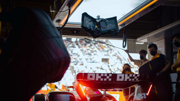 mclaren garage